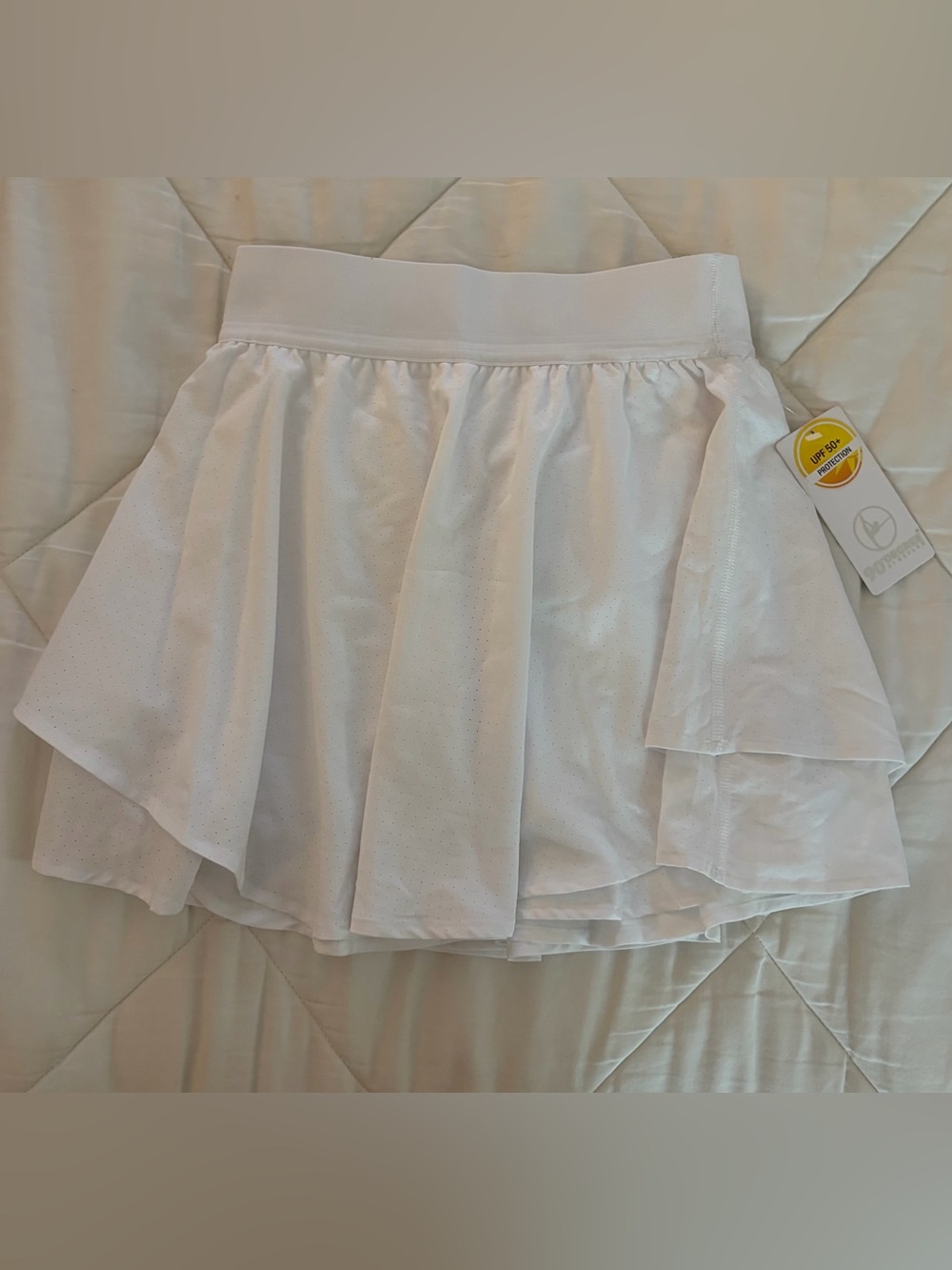 90 Degree By Reflex White Women's Skater Skirt